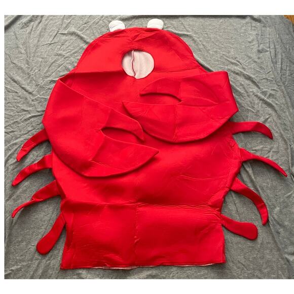New Era Spooky Red CRAB Size Adult One Size Halloween Costume - Picture 2 of 11